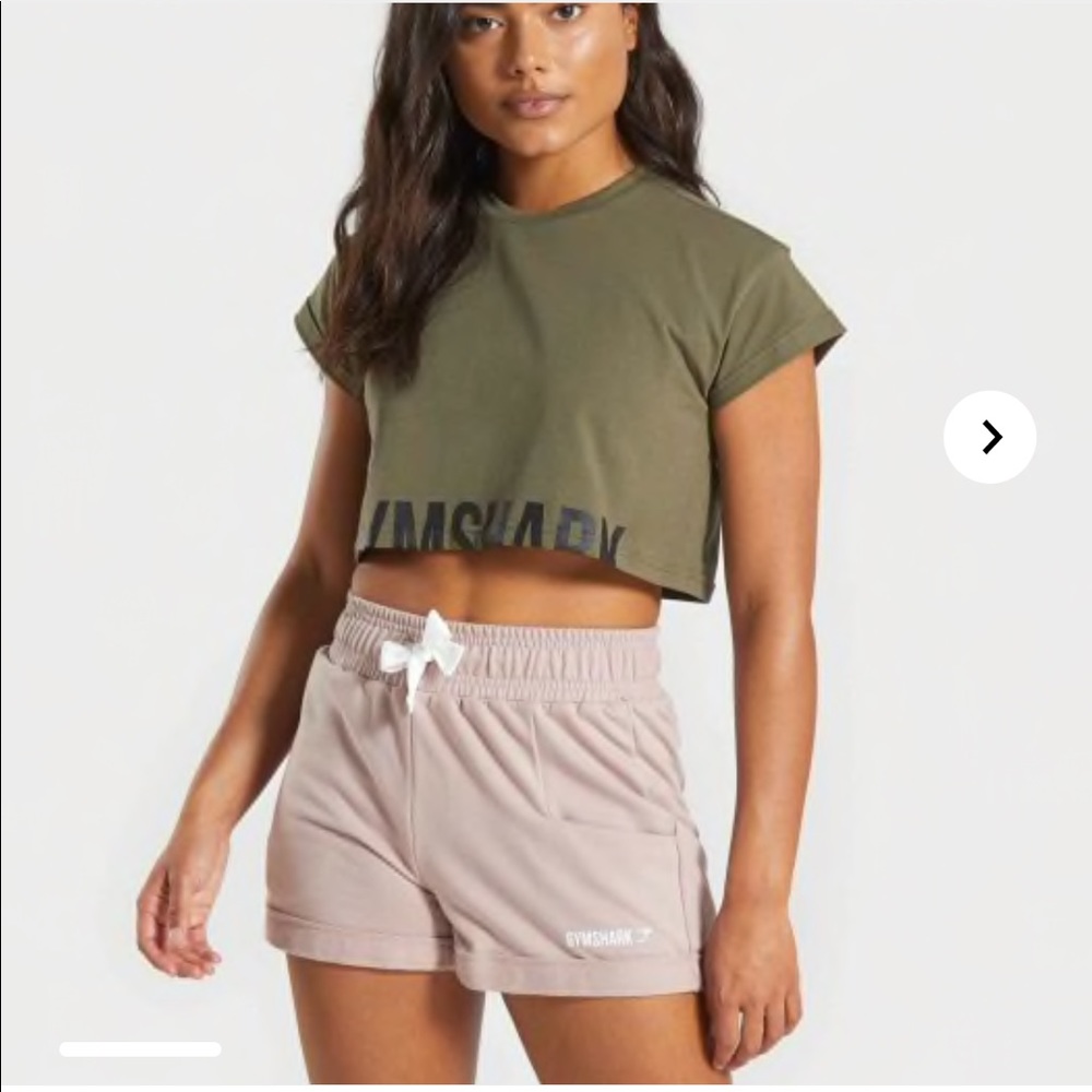 Gymshark Fraction Crop Top